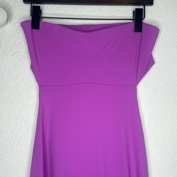 NWT Susana Monaco Open Back Maxi Dress in Snapdragon Large Revolve - Picture 4 of 12